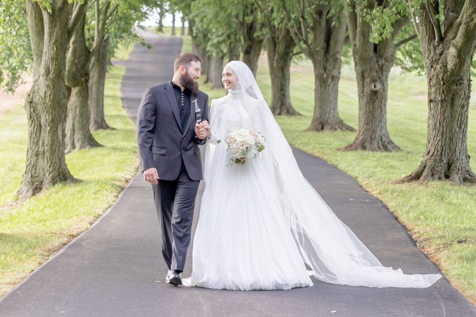 Bridal portrait