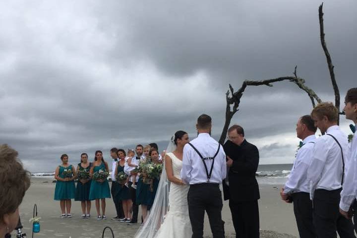 Folly Beach Wedding