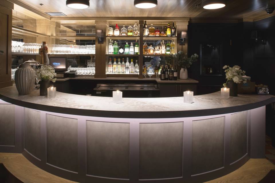 Lower level bar