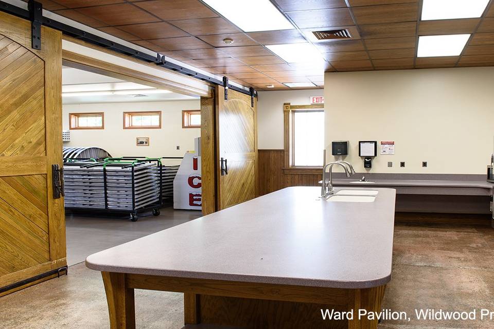 The Ward Pavilion Kitchen