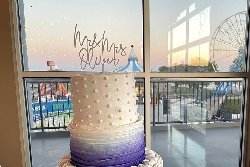 Purple Cake in Champs Club