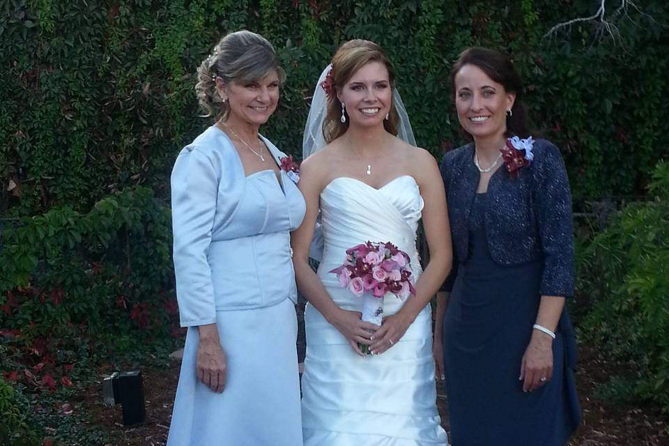 Bride and Moms