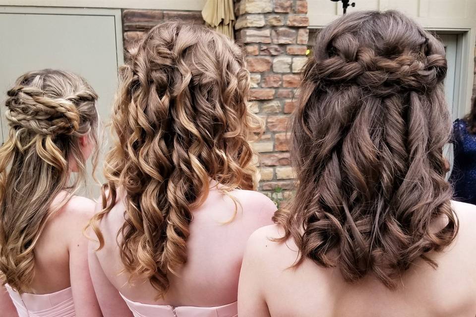 Junior Bridesmaids Glam