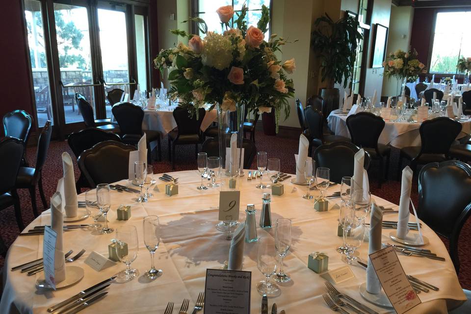 Reception in Main Dining Room