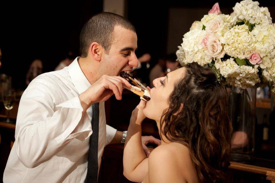 S'mores at your wedding!