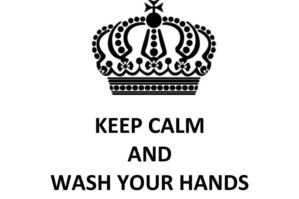We wash our hands - a lot!