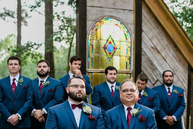 Real Wedding Groomsmen