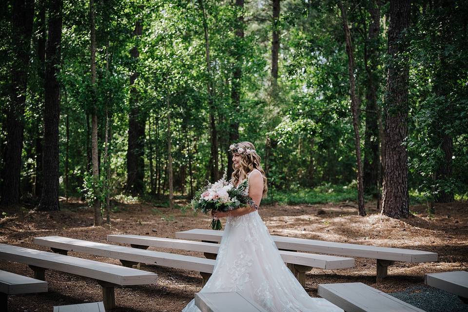 Walking down the aisle