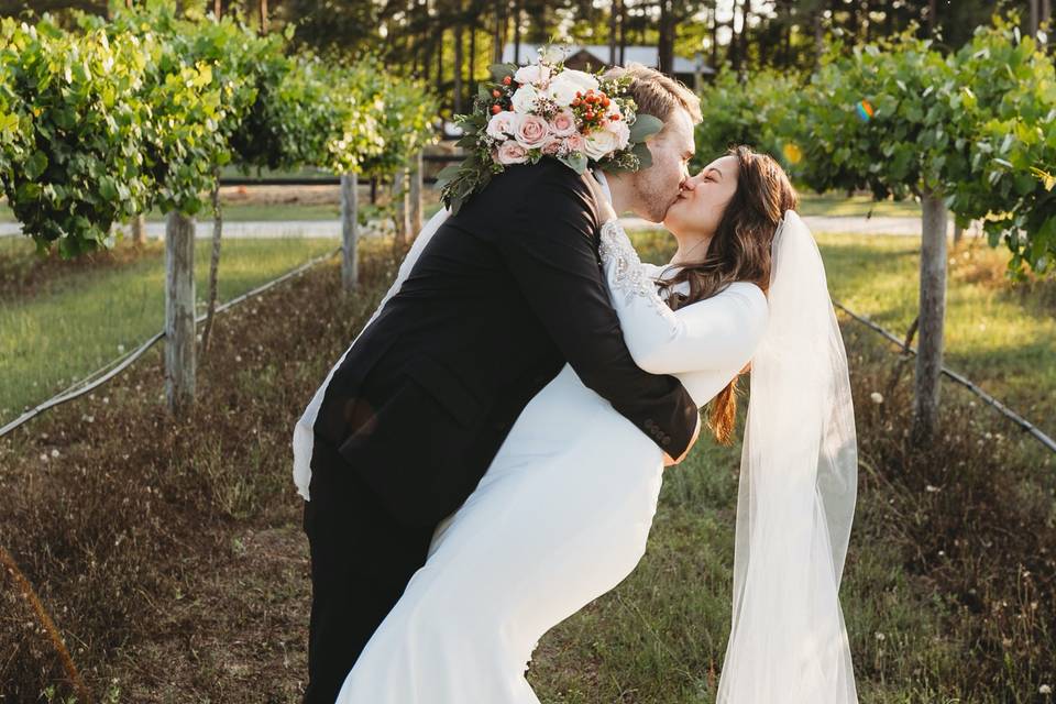 Bride + Groom - Vineyards