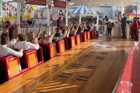 The Coaster Terrace at Belmont Park