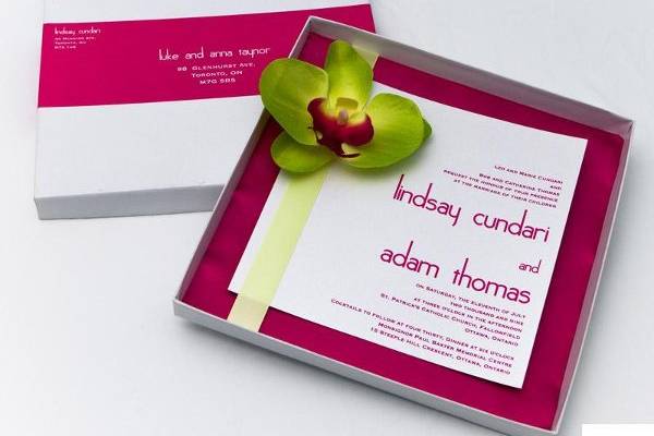 Silk invitations, Satin Invitations, Thai invitations, folio invitations