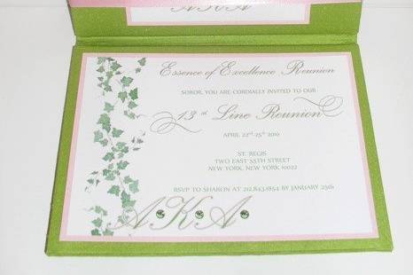 Silk invitations, Satin Invitations, Thai invitations, folio invitations