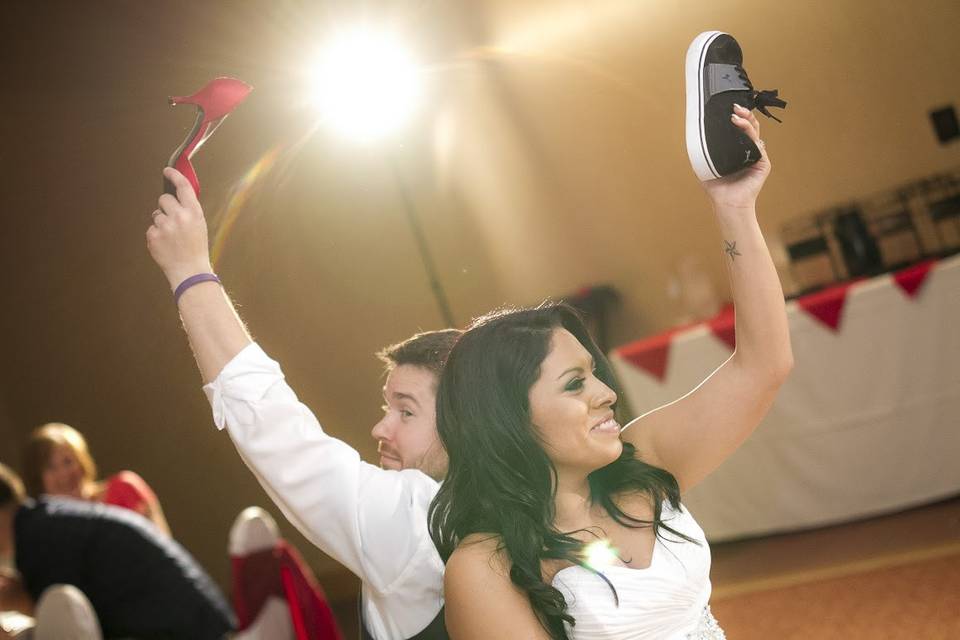 Wedding shoe game