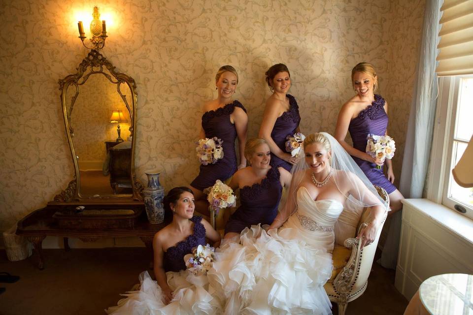 Bridesmaids Beautiful girls