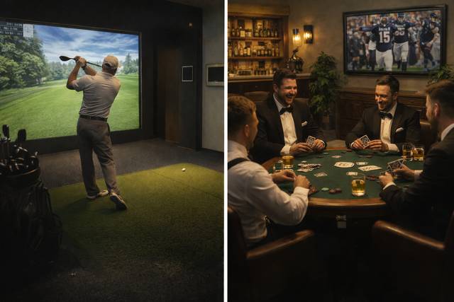 Golf and Poker fun!