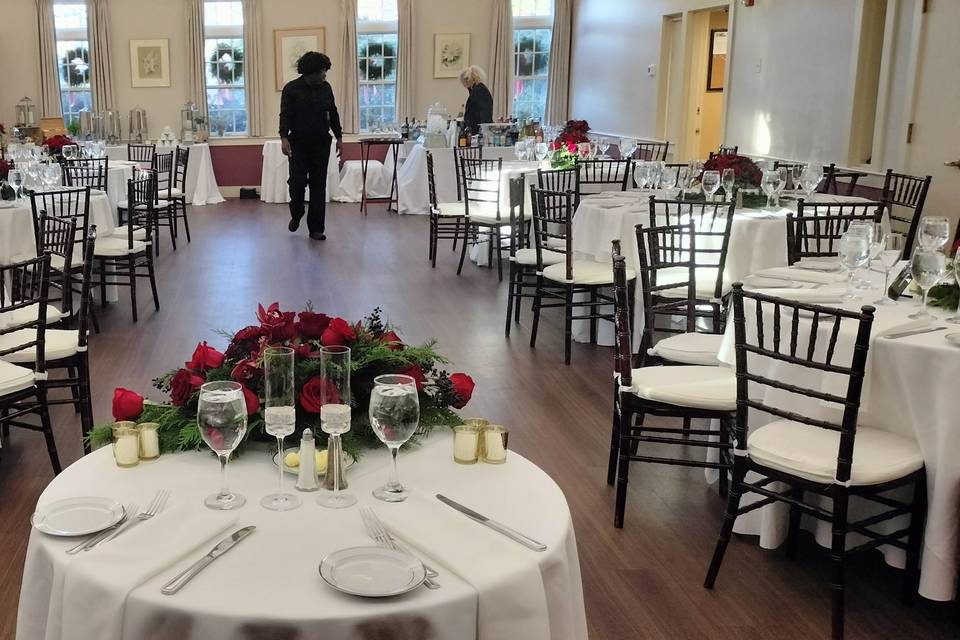 Reception set up