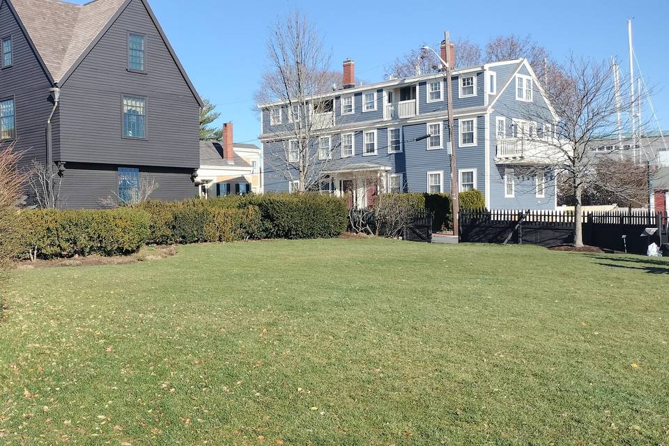 Large lawn
