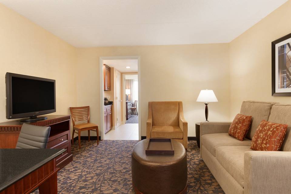 Your view upon arrival to your suite!
