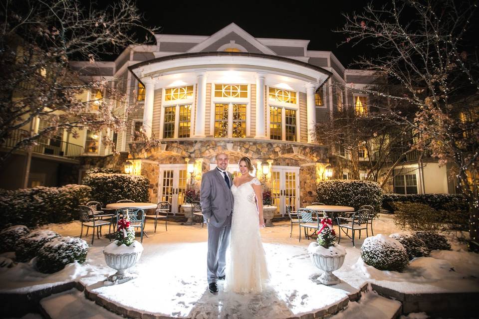 Olde Mill Inn Winter Wedding