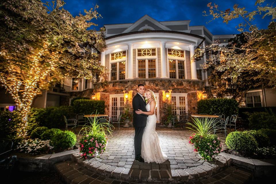 Romantic courtyard