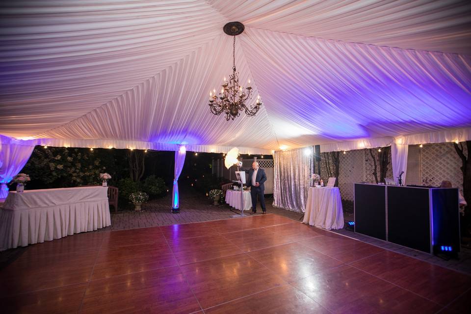 Tent Dance Floor