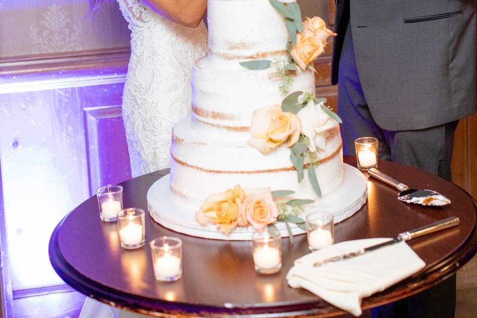 Bride & Groom Cake