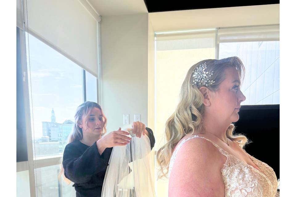 Veil placement