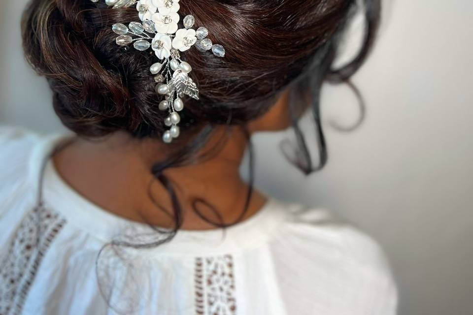 Elegant updo