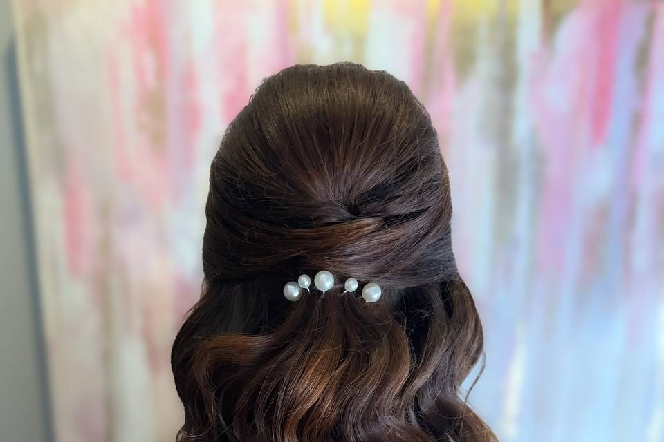 Half up half down