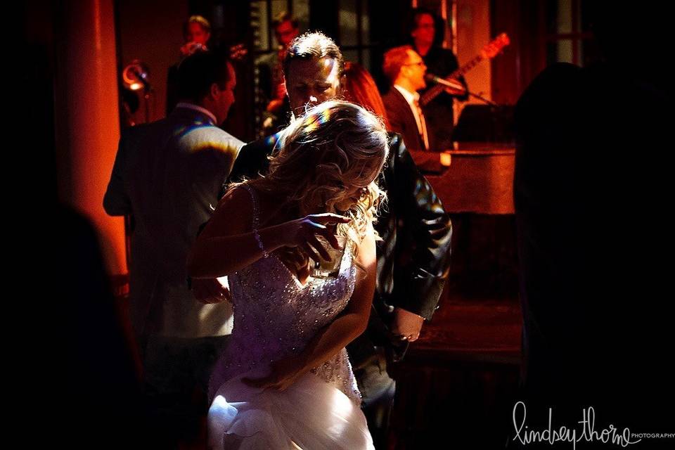 Bride on the dance floor