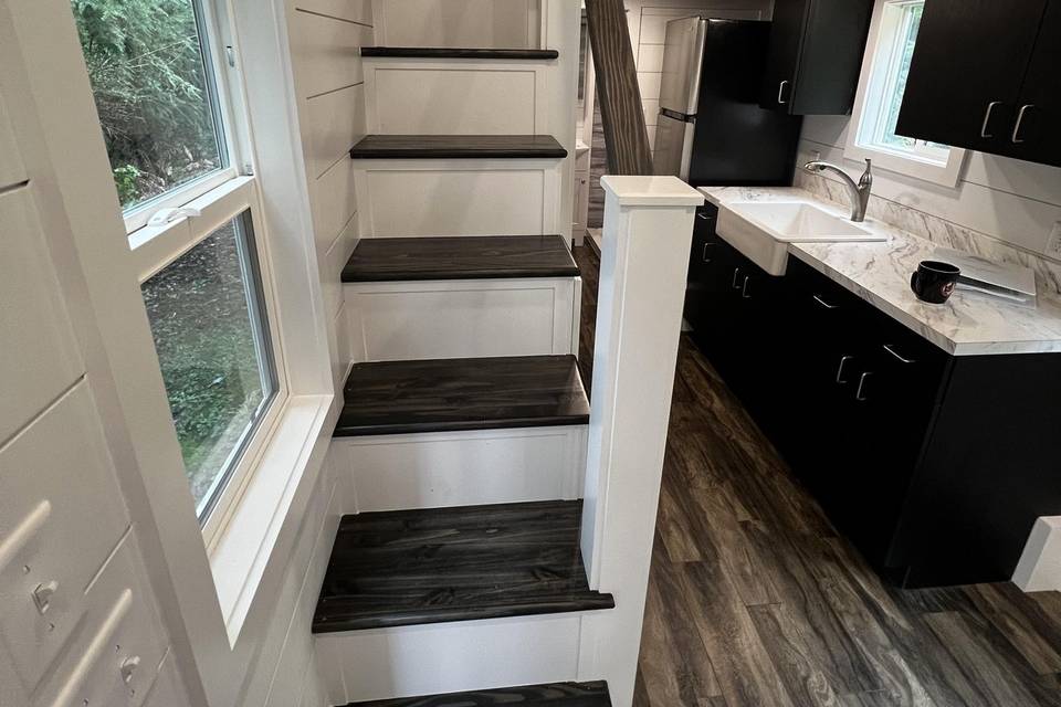 Tiny Home stairs