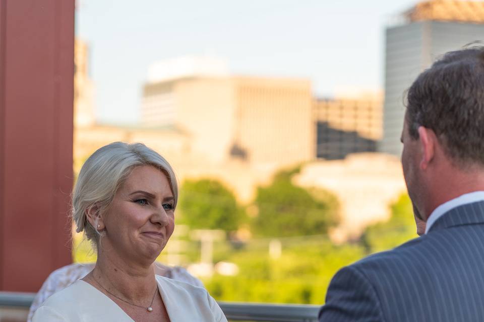 Groom vows