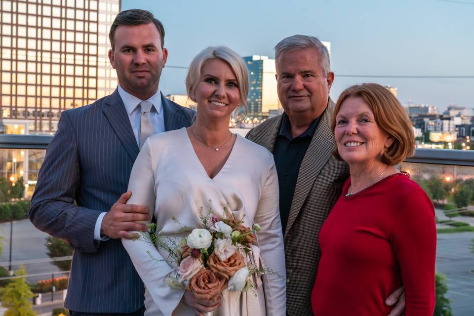 Mother and Father of the Groom
