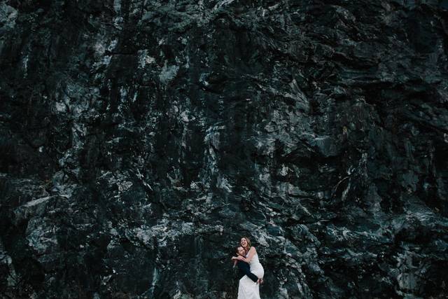 Mystical mountain wedding