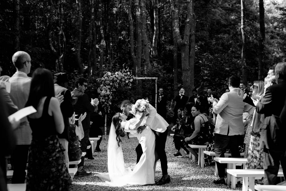 Barn at Flanagan Farm wedding