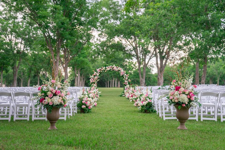 Elegant floral decor