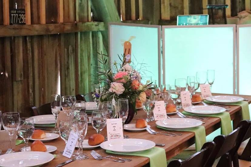 DJ Booth, Winding Creek Barn