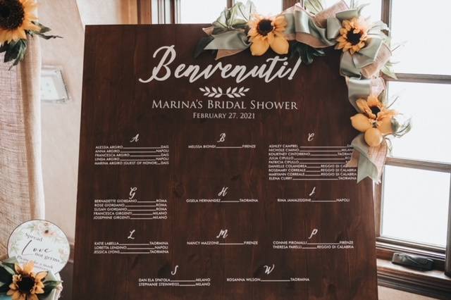 Marina Bridal Shower