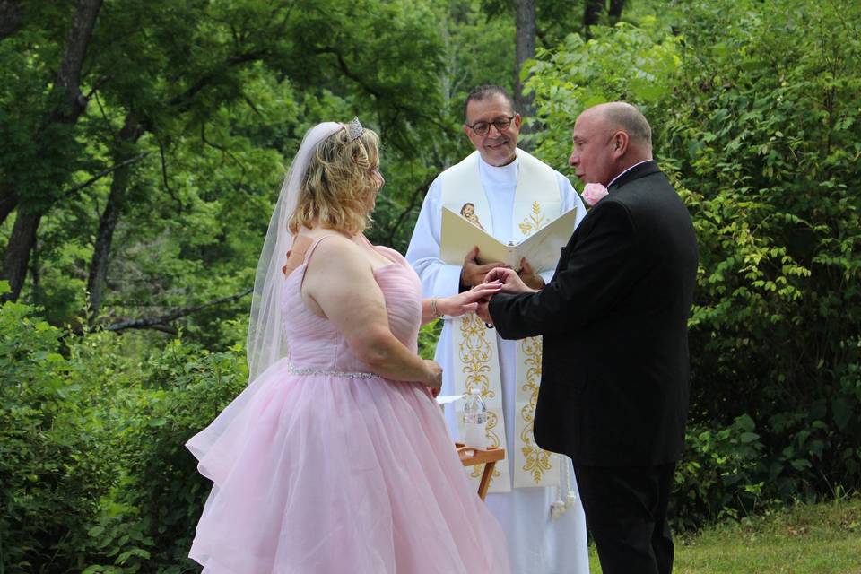 Family Mountain Wedding