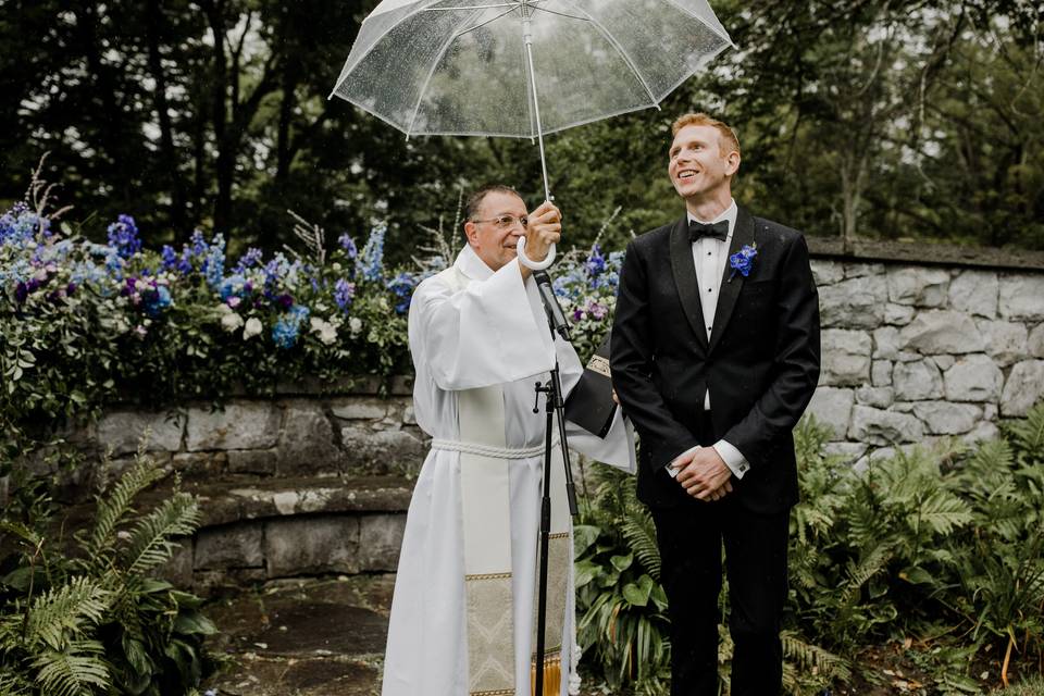 Dancing in the Rain wedding