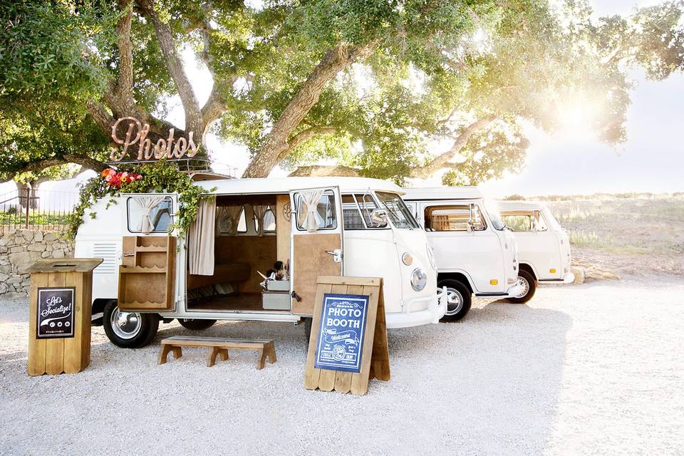 Fleet of 3 VW Photo Booths