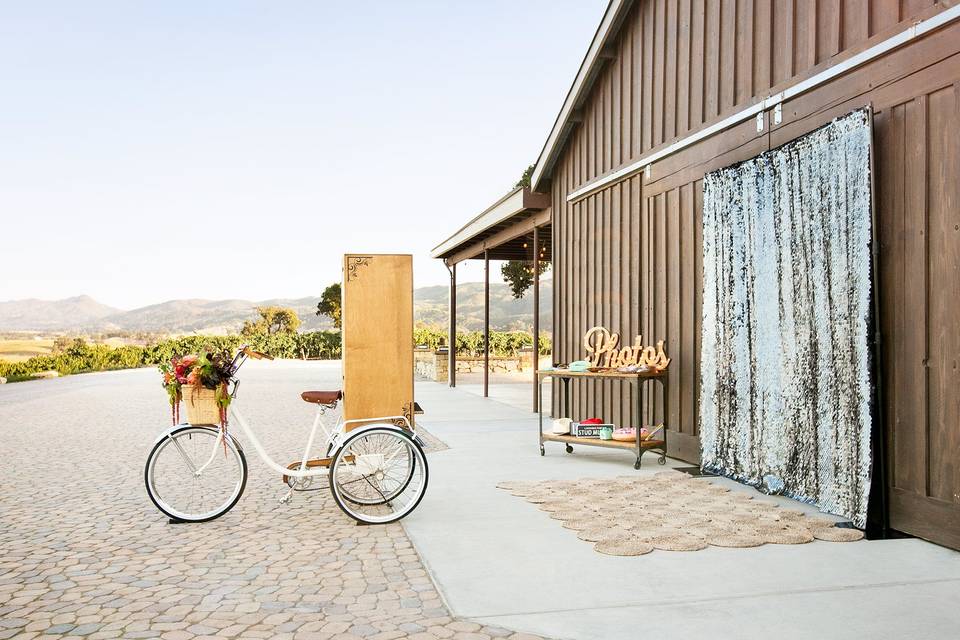 The Booth Bike Set-up