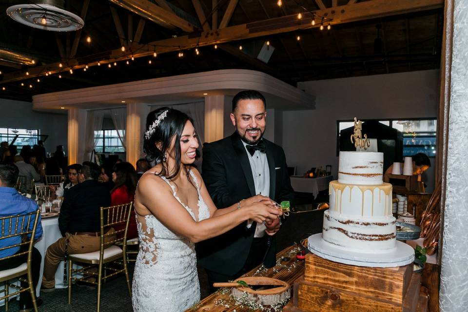 Cutting of the cake