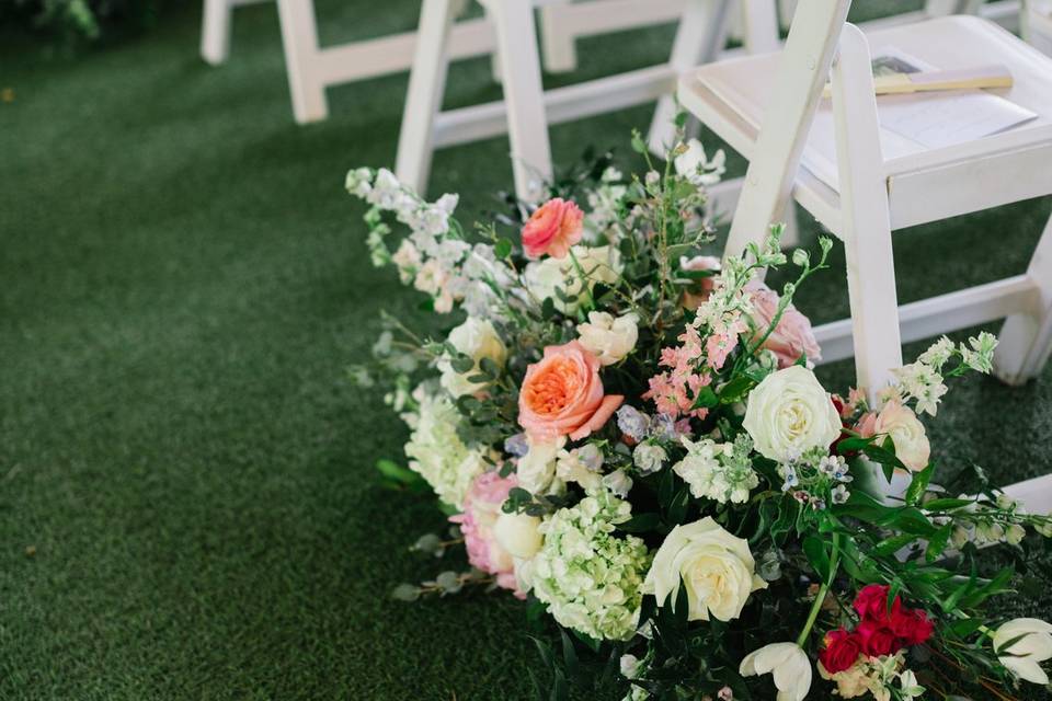 Classic White Ceremony Chairs