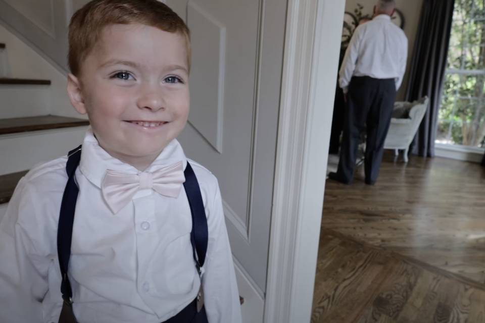 The best ring-bearer around