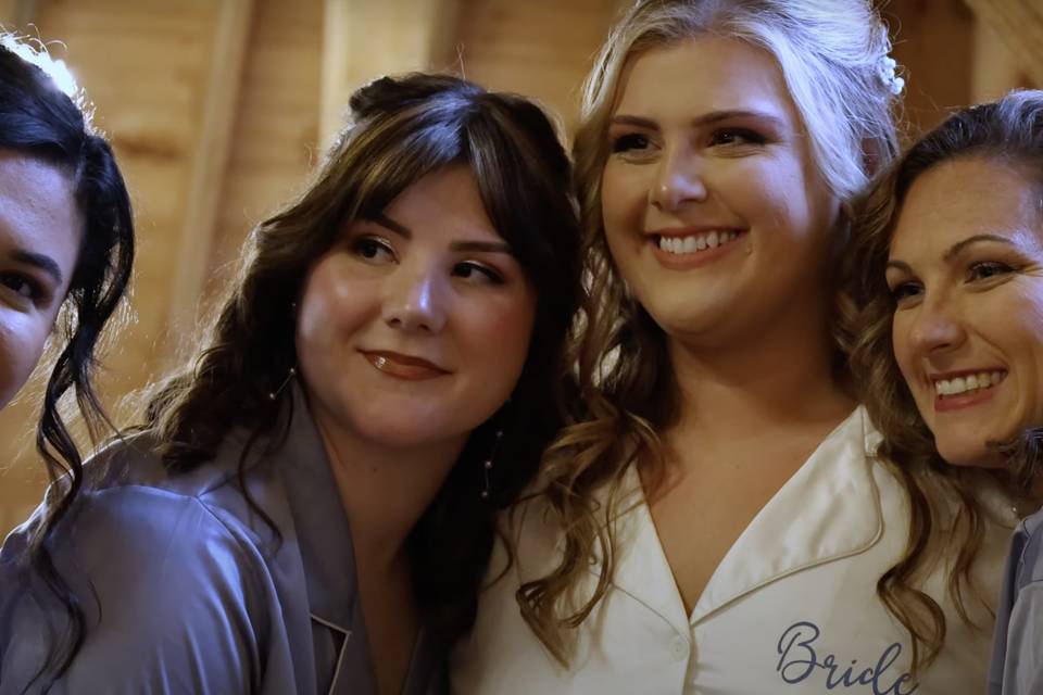 Bridesmaids Reminiscing