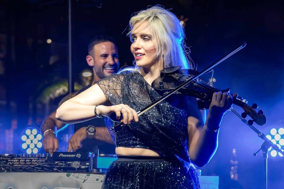 Live Electric Violin with DJ
