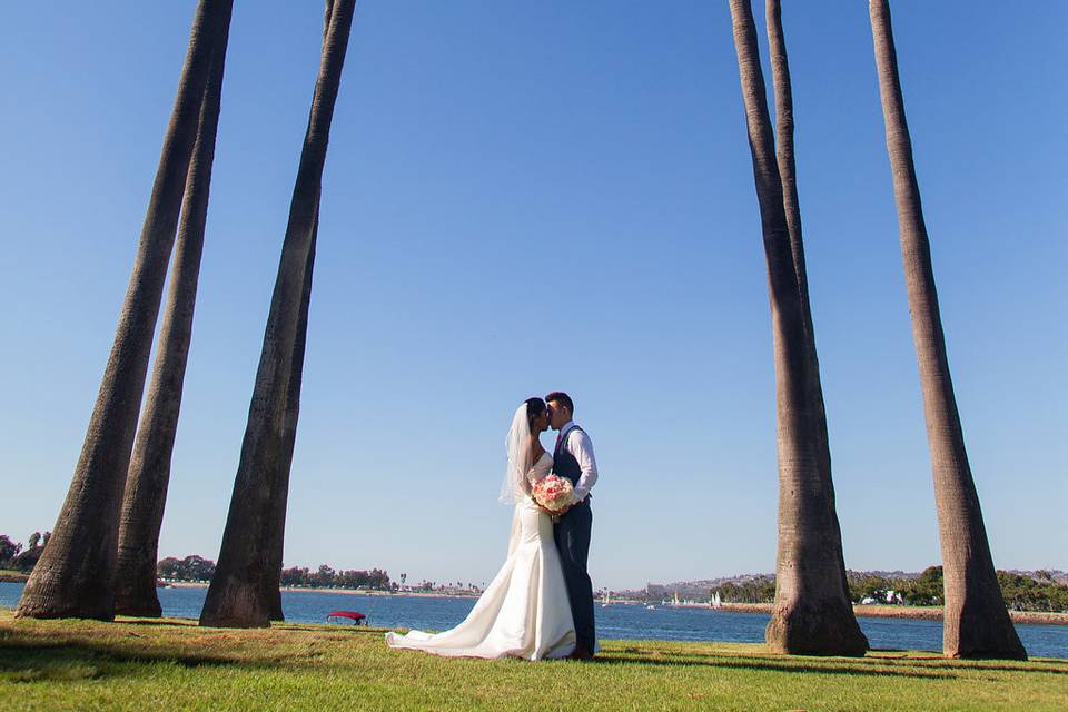 Sunset Lawn Ceremony Location