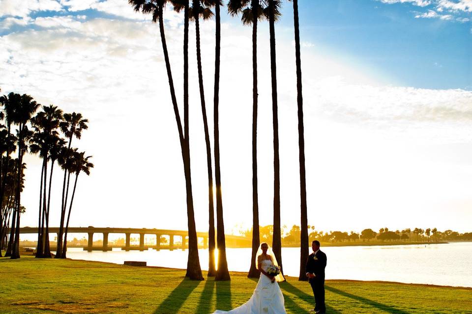 Couple along the Bay