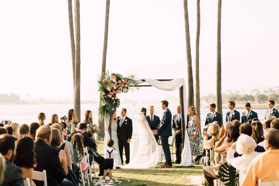 Tropical Wedding Ceremony